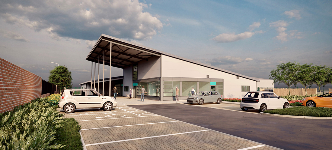 An artists Impression of our new Nottingham Pet Wellbeing Centre