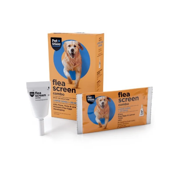 Flea screen products for dogs