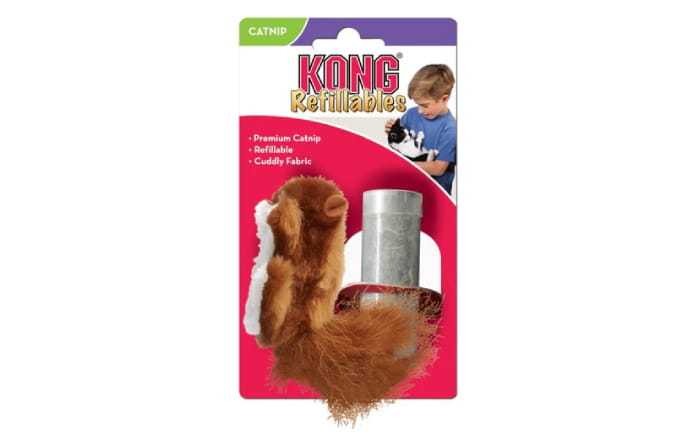 Photo of KONG Catnip Refillable Squirrel
