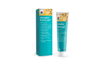 tube of manuka honey gel