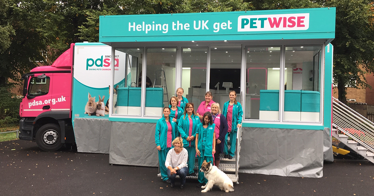 PDSA launches new £250,000 vehicle to boost animal welfare PDSA