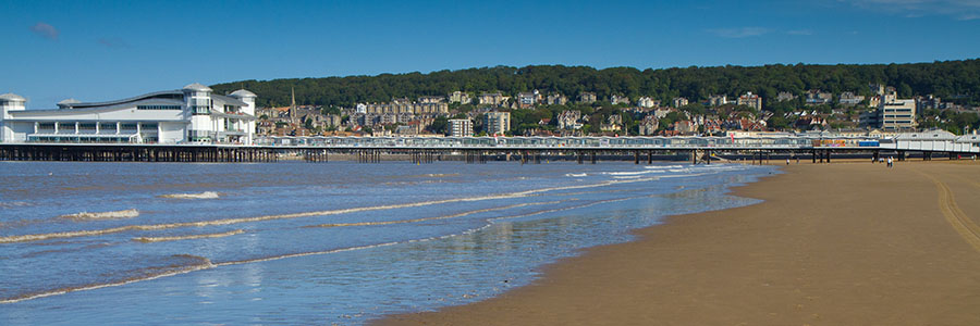 Photo of Weston-super-Mare Grand Pier on a sunny day